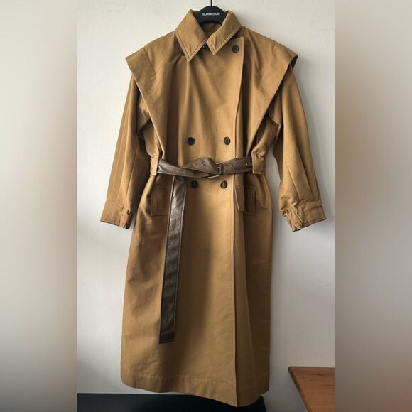 LVIR Jackets & Blazers - LVIR Cotton Convertible Trench Coat made in Korea